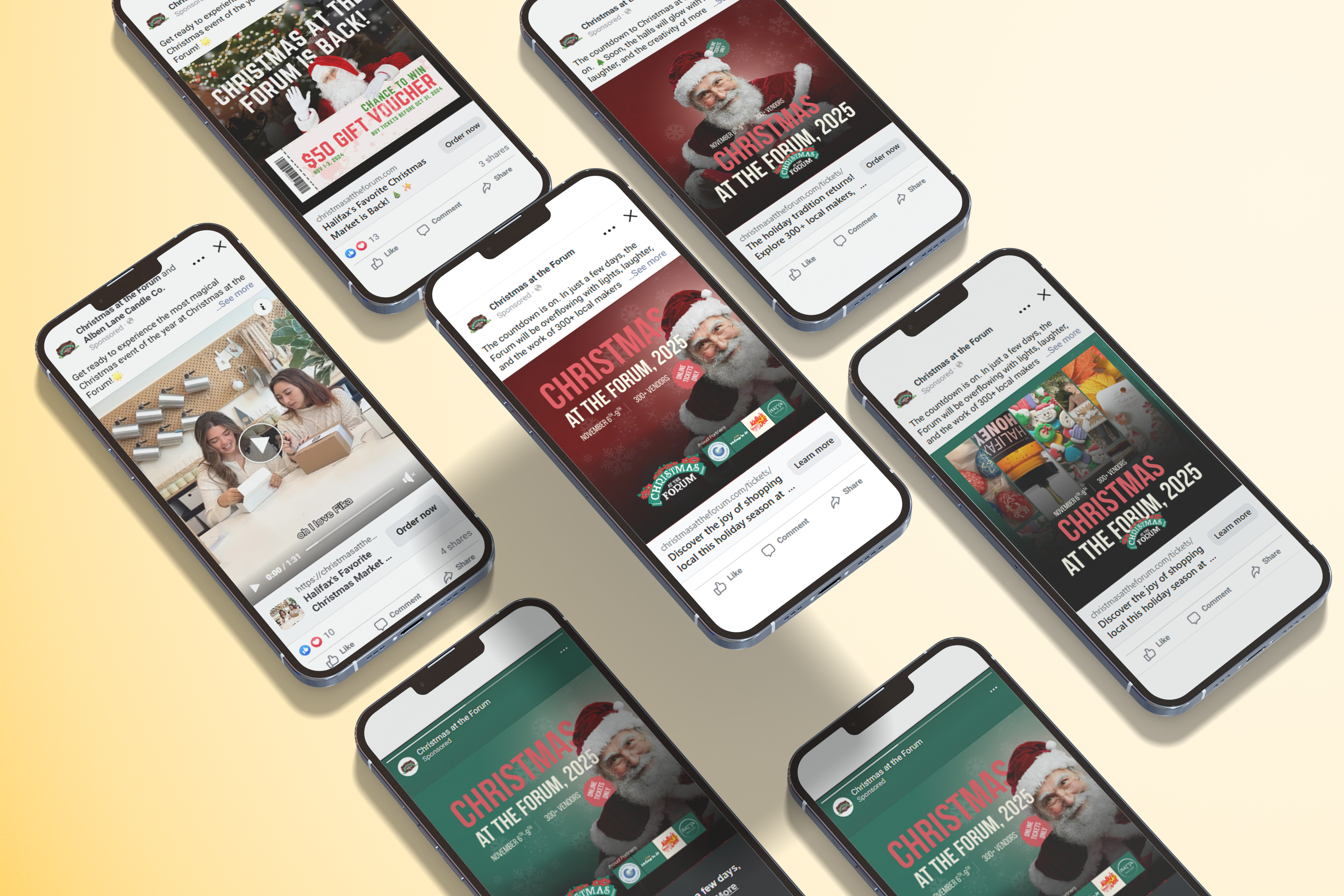 Digital Strategy and Paid Ads for Christmas at the Forum