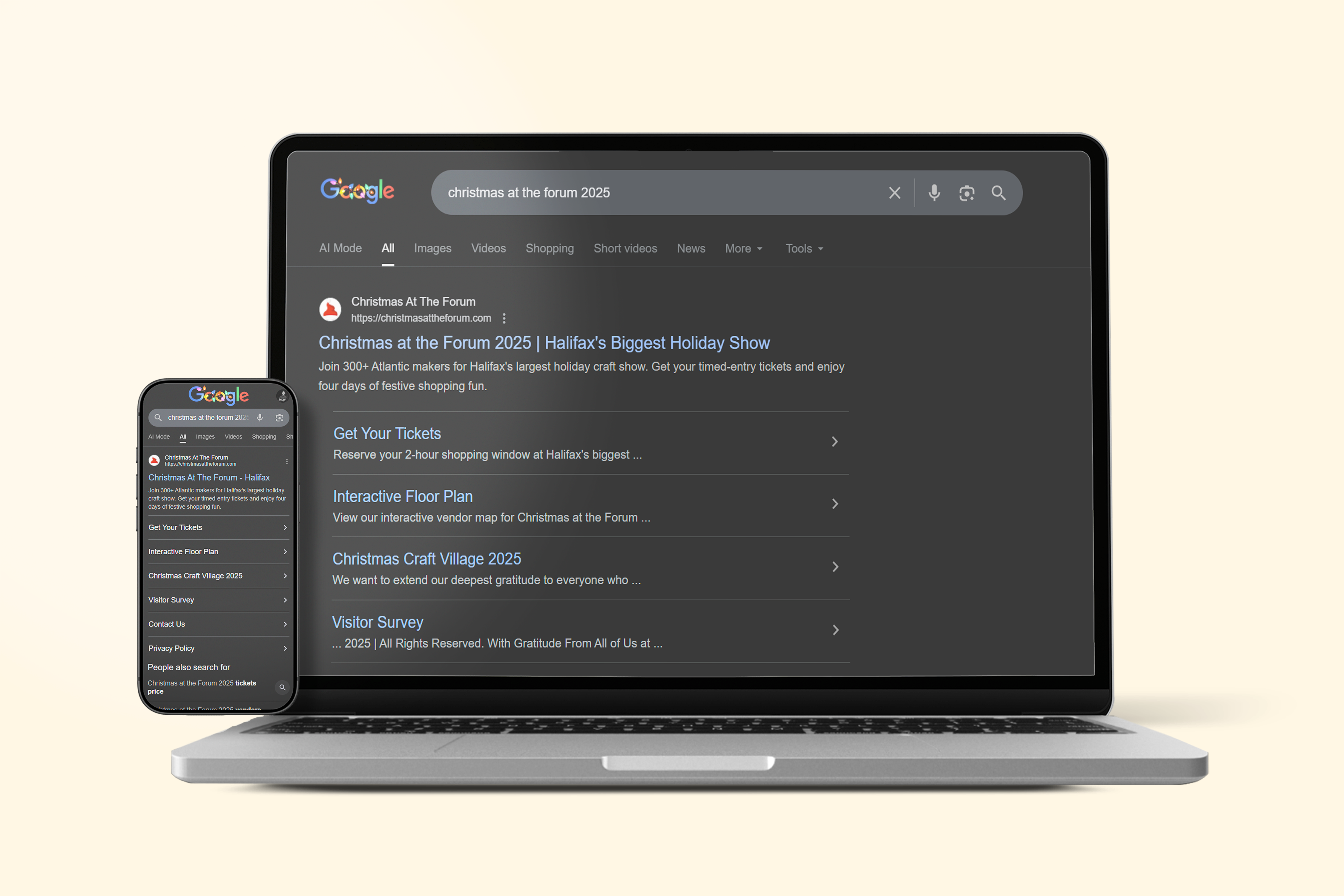 SEO and LLM Strategy for Christmas at the Forum