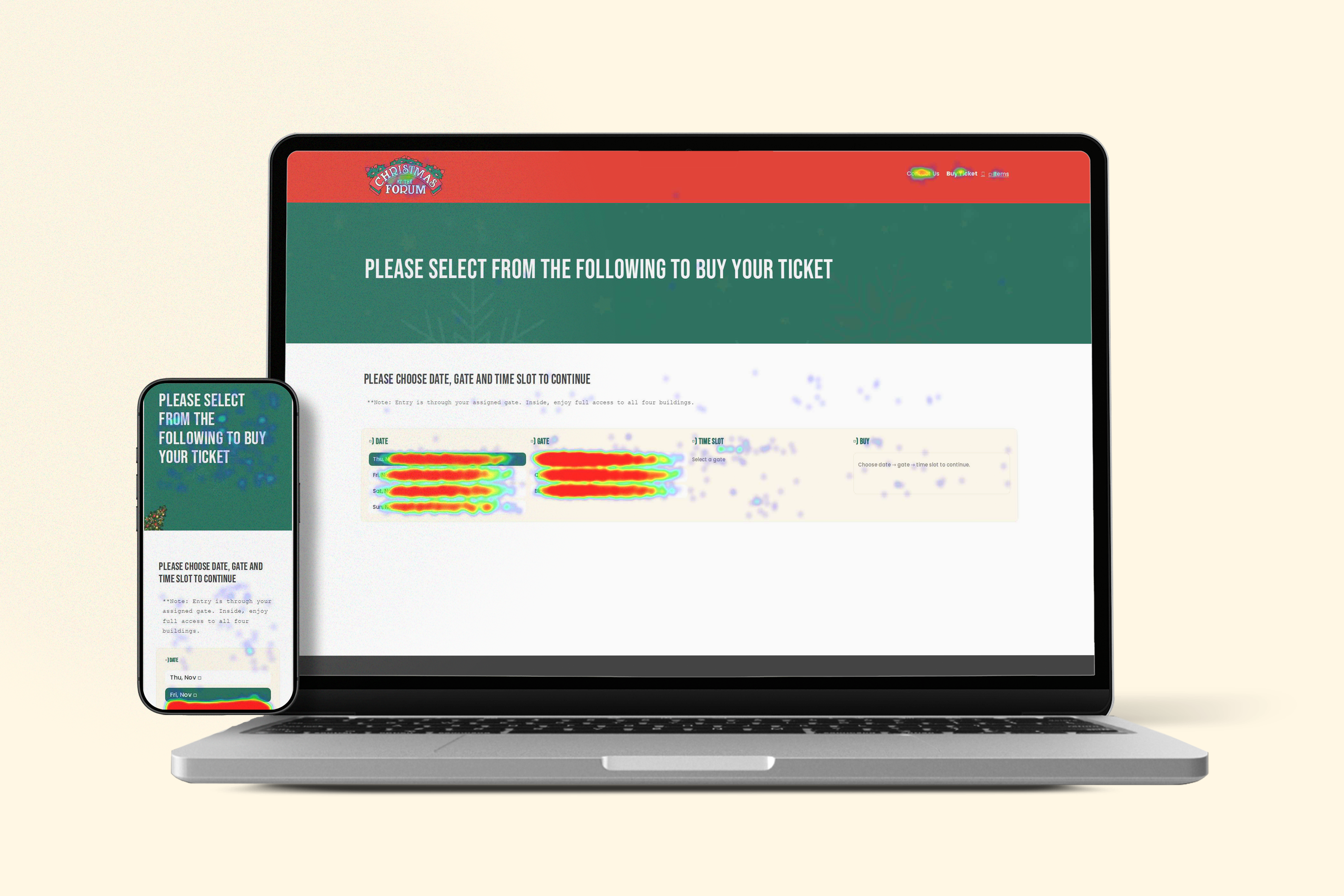 User Behaviour Analysis and Analytics for Christmas at the Forum